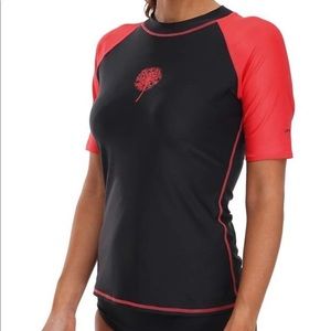 ATTRACO Women’s Short Sleeve Swimming Sun Shirt